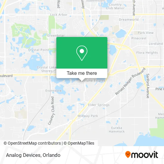 Analog Devices map