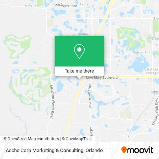 Asche Corp Marketing & Consulting map