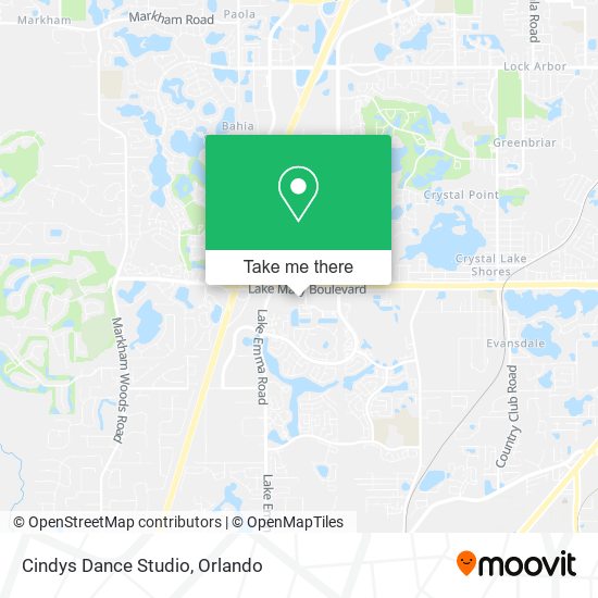 Cindys Dance Studio map