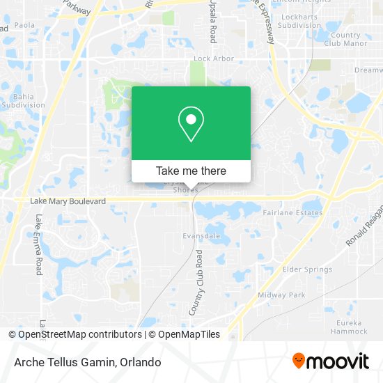 Arche Tellus Gamin map
