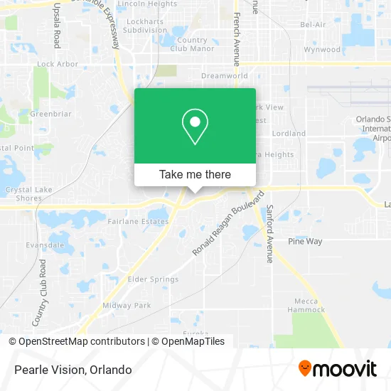 Pearle Vision map