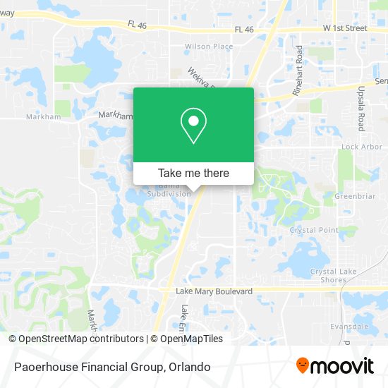 Paoerhouse Financial Group map