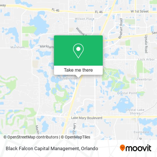 Black Falcon Capital Management map