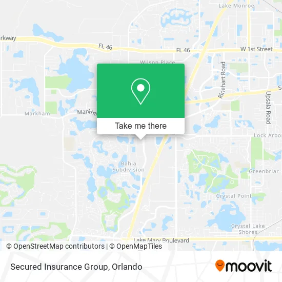 Secured Insurance Group map