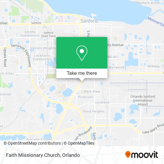 Mapa de Faith Missionary Church