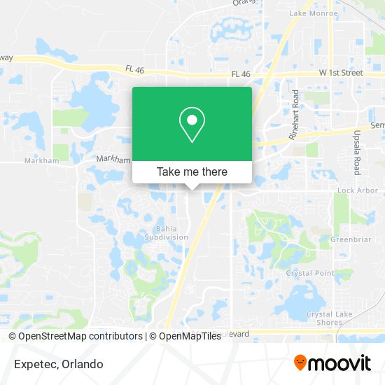 Mapa de Expetec