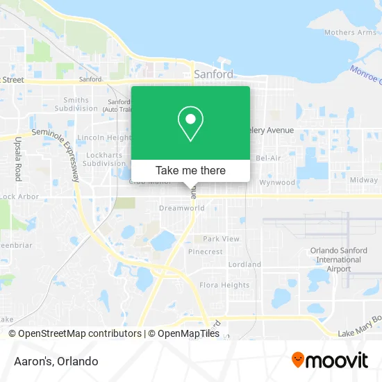 Aaron's map