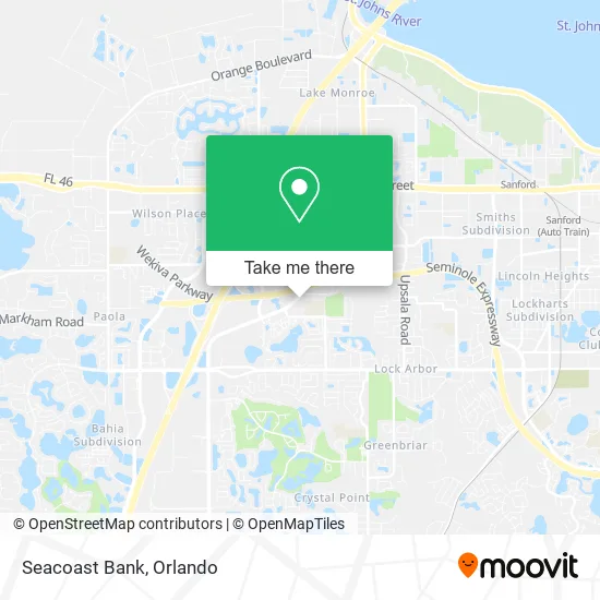 Seacoast Bank map