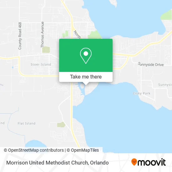 Morrison United Methodist Church map