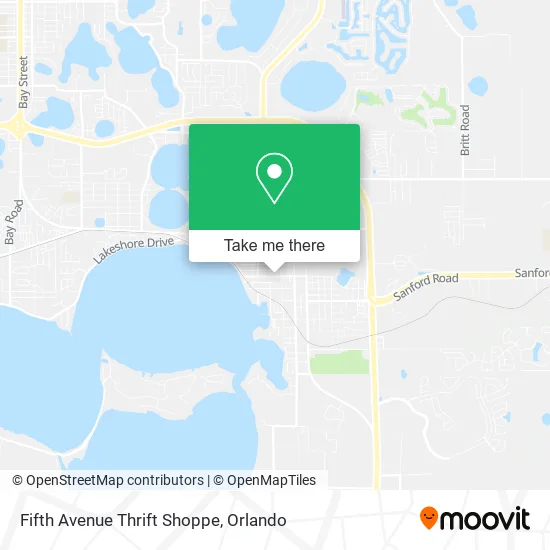 Mapa de Fifth Avenue Thrift Shoppe