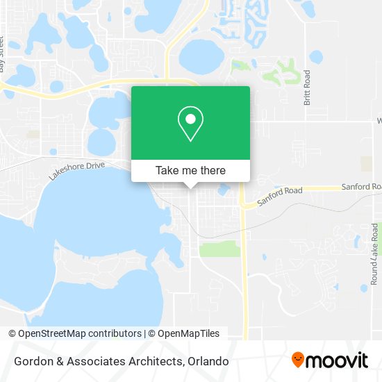 Gordon & Associates Architects map