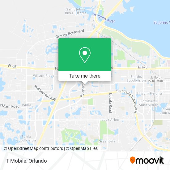 Mapa de T-Mobile