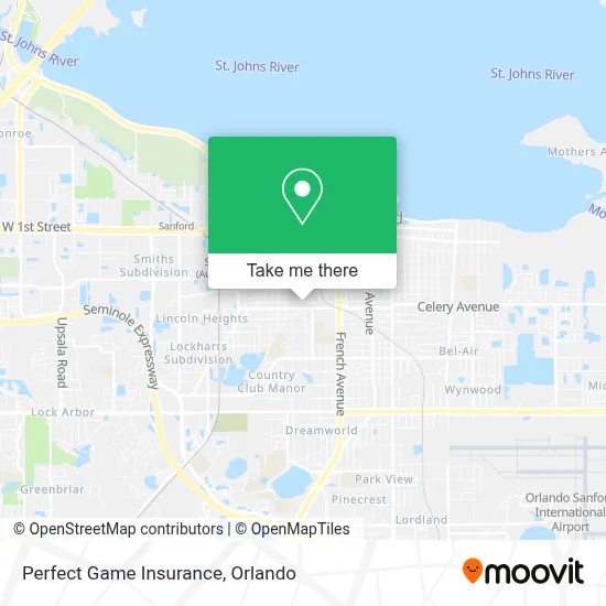 Perfect Game Insurance map