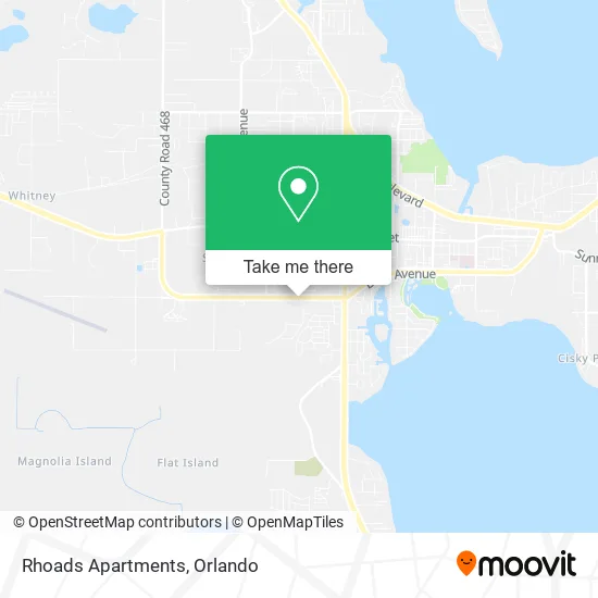 Rhoads Apartments map