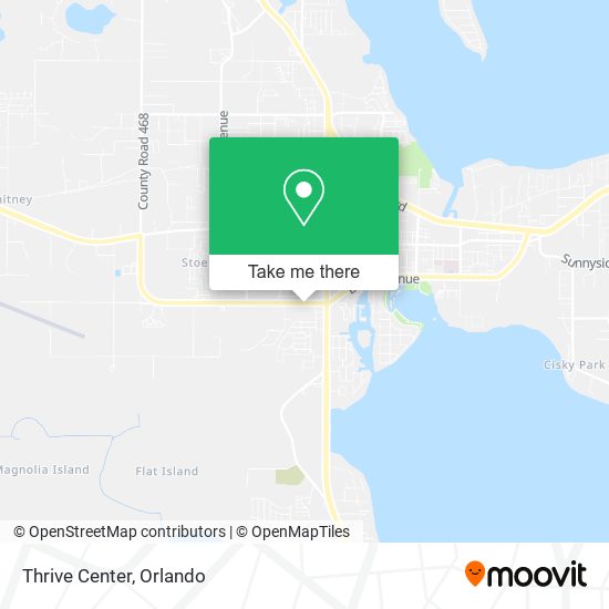 Thrive Center map