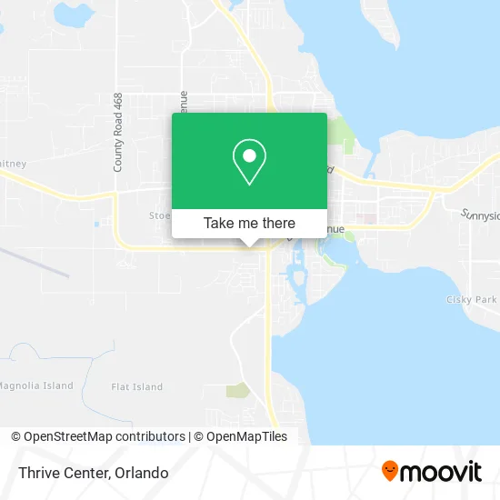 Thrive Center map