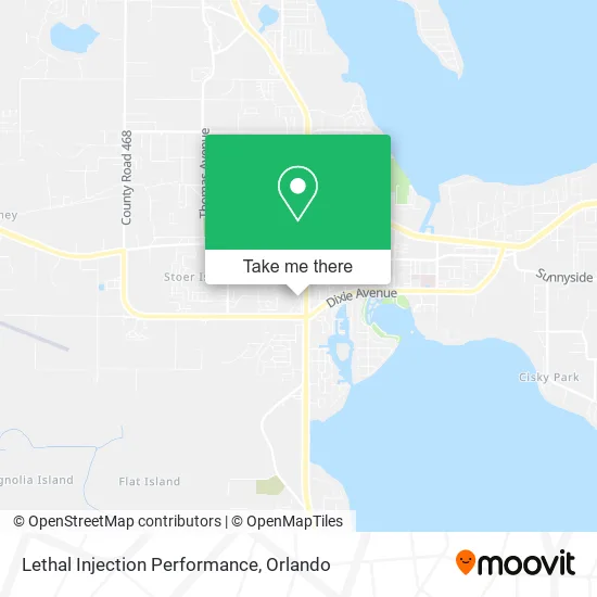 Lethal Injection Performance map