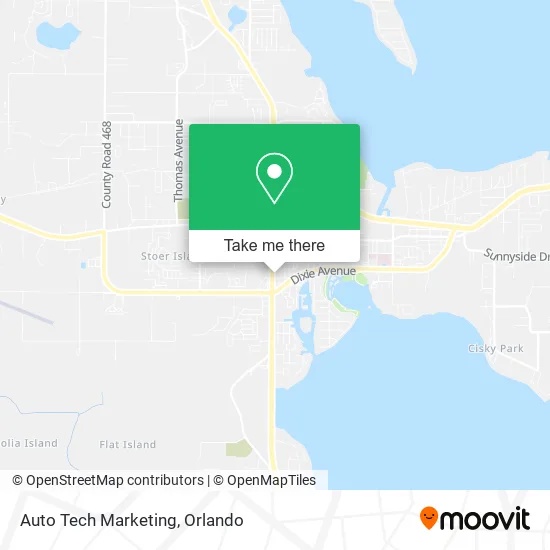 Auto Tech Marketing map