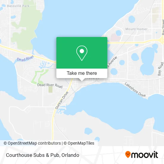 Courthouse Subs & Pub map