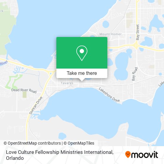 Mapa de Love Culture Fellowship Ministries International