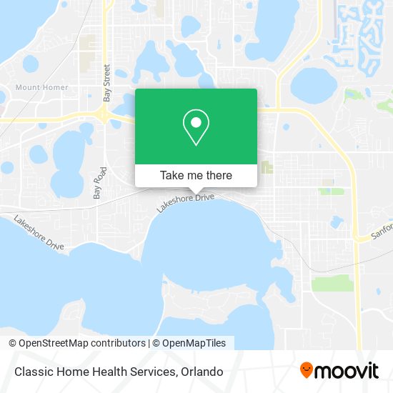 Classic Home Health Services map