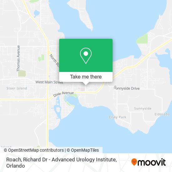 Roach, Richard Dr - Advanced Urology Institute map