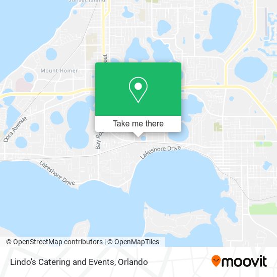 Lindo's Catering and Events map