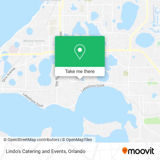 Lindo's Catering and Events map
