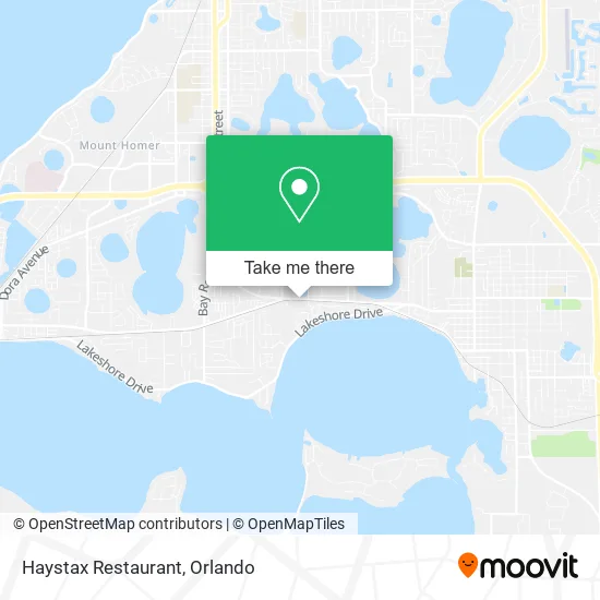 Haystax Restaurant map