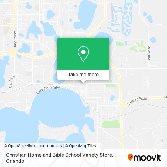 Mapa de Christian Home and Bible School Variety Store