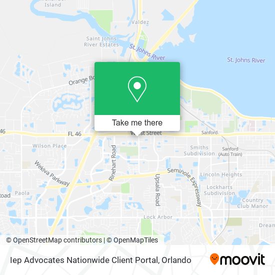 Iep Advocates Nationwide Client Portal map