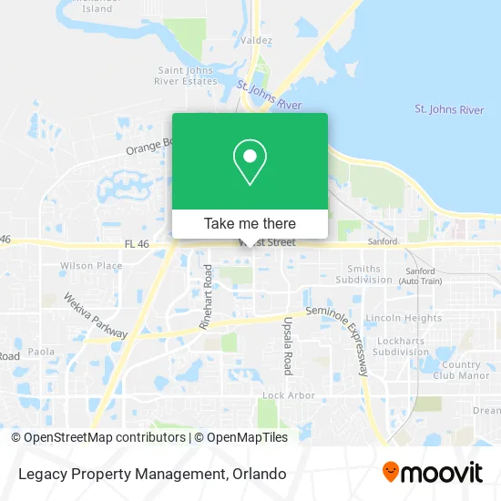 Legacy Property Management map