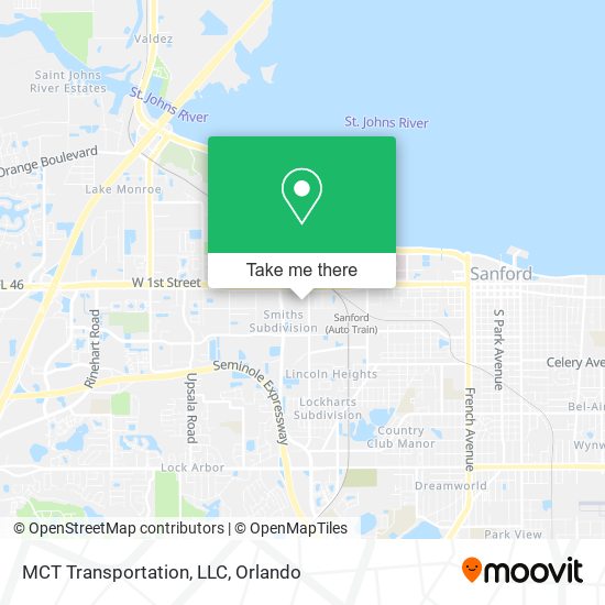 MCT Transportation, LLC map