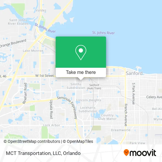 MCT Transportation, LLC map