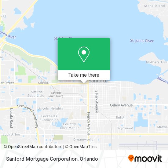 Mapa de Sanford Mortgage Corporation