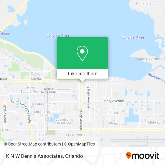 Mapa de K N W Dennis Associates