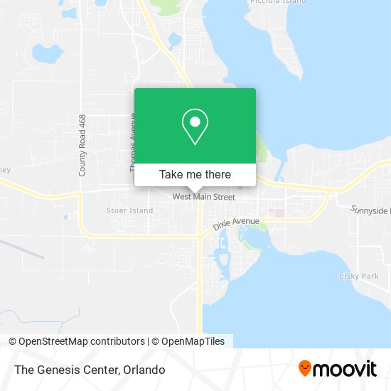Mapa de The Genesis Center