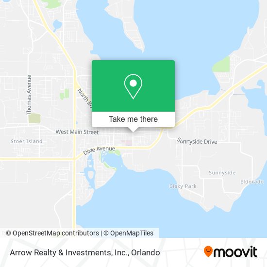 Arrow Realty & Investments, Inc. map