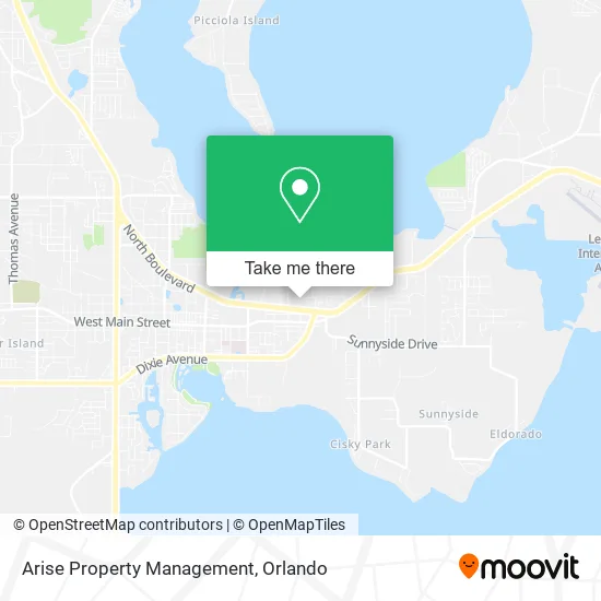 Arise Property Management map