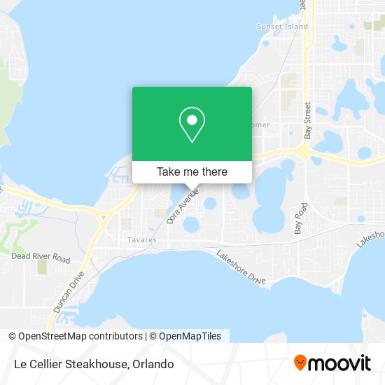 Mapa de Le Cellier Steakhouse