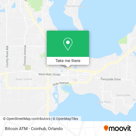 Bitcoin ATM - Coinhub map