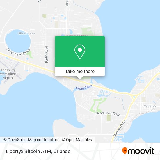 Libertyx Bitcoin ATM map