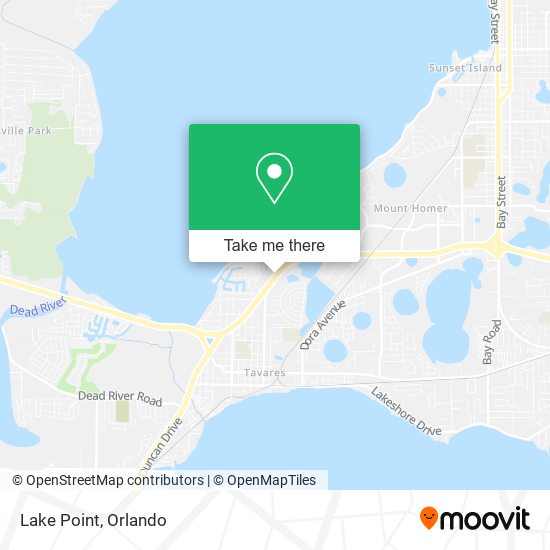 Lake Point map