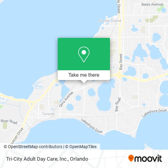 Mapa de Tri-City Adult Day Care, Inc.