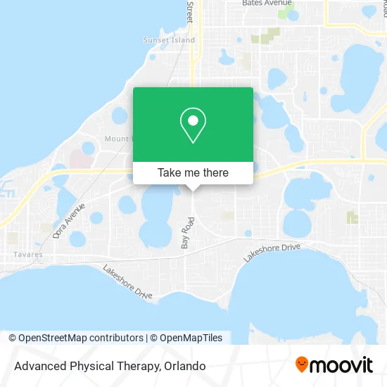 Advanced Physical Therapy map