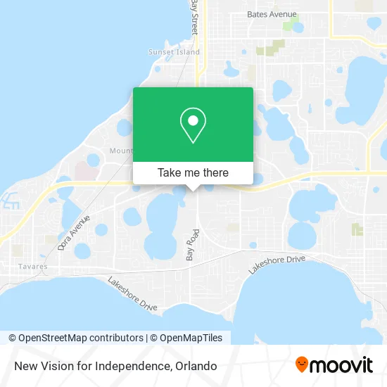 New Vision for Independence map