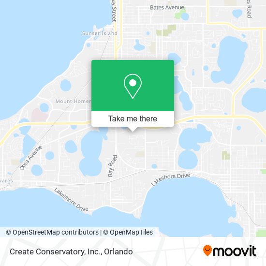 Mapa de Create Conservatory, Inc.