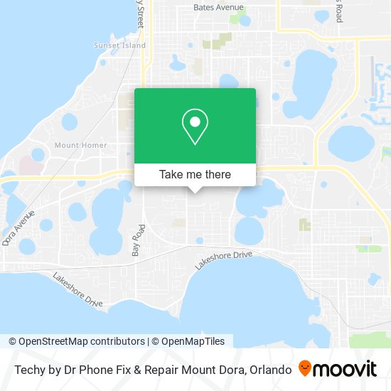 Techy by Dr Phone Fix & Repair Mount Dora map