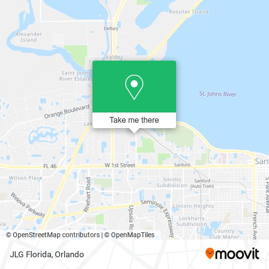 JLG Florida map