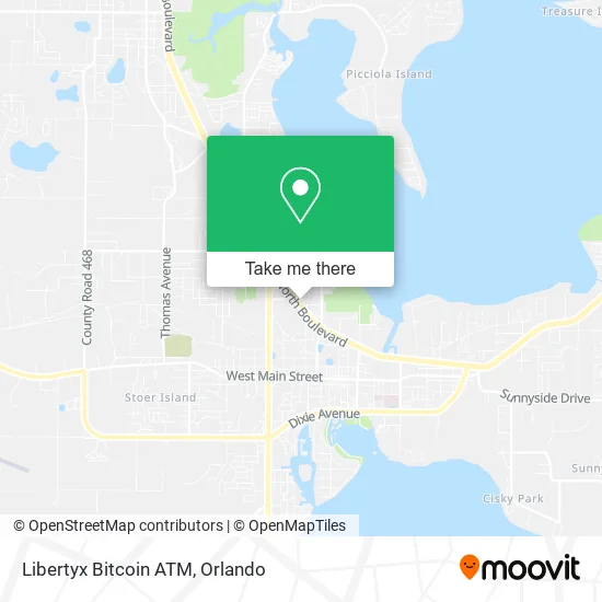 Libertyx Bitcoin ATM map